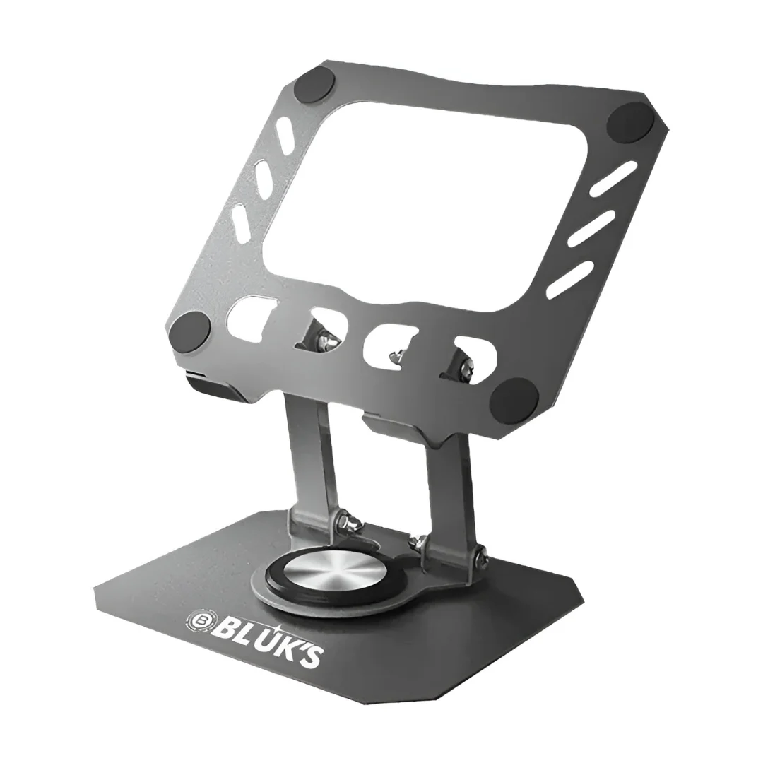 BLUK’S BX-321: Heavy-Duty Steel 360° Tablet & Phone Stand