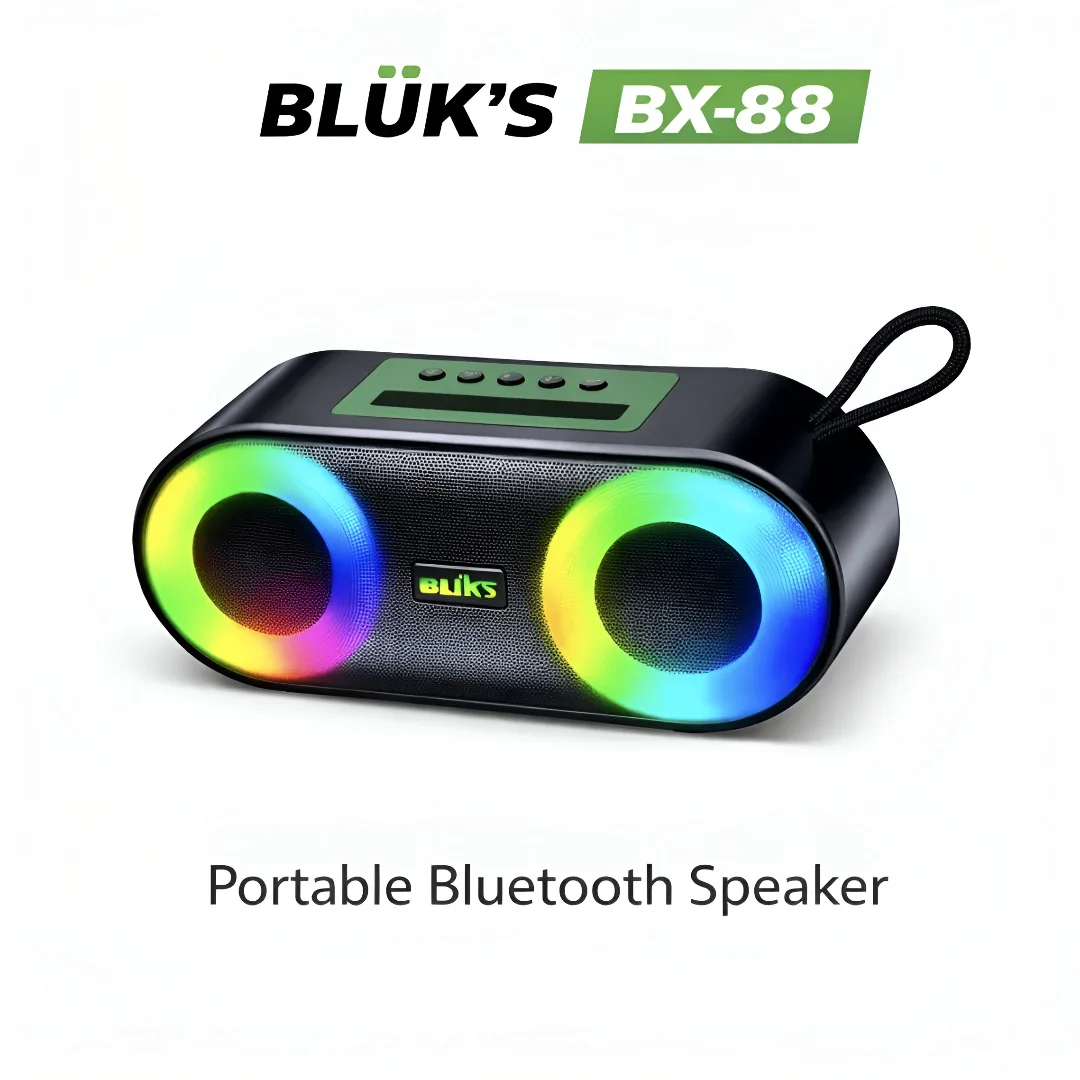 BLUK’S BX-88: 10W Powerful HD Sound & Deep Bass
